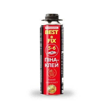 Клей-піна під пістолет 500 мл GUN-TYPE BestFix
