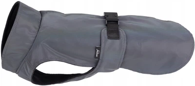 Kurtka-peleryna dla psów Amiplay Petrol odblaskowa 50 cm Szara (5907563317109)