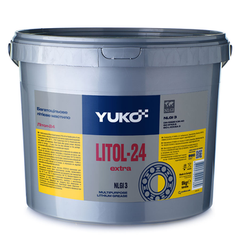 Смазка YUKO Литол-24 0,8 кг - универсальная для подшипников и узлов трения 9