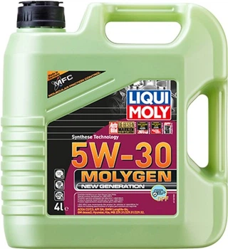 Синтетична моторна олива Liqui Moly Molygen New Generation DPF 5W-30 4 л 21225 (4100420212253)