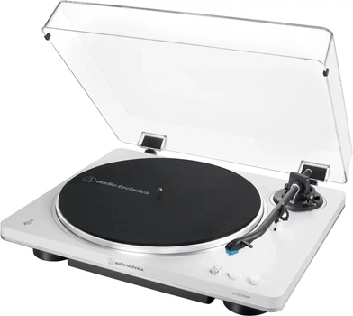 Gramofon Audio-Technica AT-LP70xBT White/Silver AT-LP70XBTWS (4961310162436)