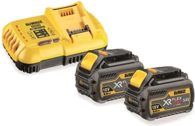Ładowarka do narzędzi DeWalt + 2 Akumulatory do narzędzi XR FLEXVOLT DCB118T2 (5035048657201)