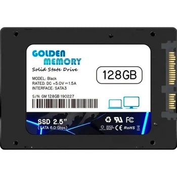 SSD накопичувач 128 ГБ Golden Memory (2.5", MLC, SATAIII, GMSSD128GB) - Б/В