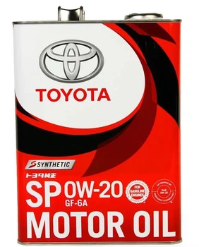 Моторна олива Toyota Motor Oil SP 0W-20 4л. (0888013205)