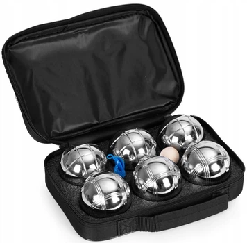 Набір для гри у петанк EcoToys Boules Petanque + чохол і аксесуари 6 куль (BS-003) (5905817008940)