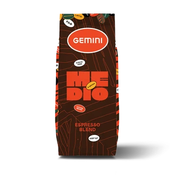 Кава зернова Gemini Espresso Medio 1кг
