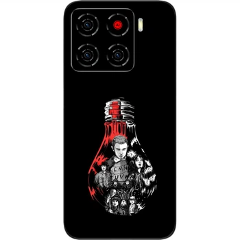 Силіконовий чохол SMTT для ZTE Blade A56 із принтом Stranger Things Сигнал