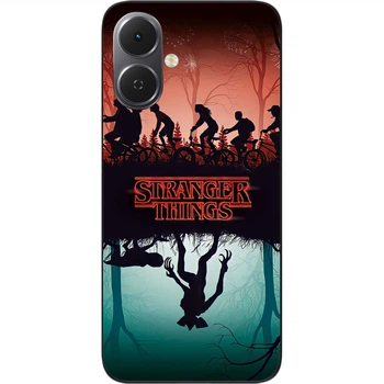 Силіконовий чохол SMTT для Tecno Spark Go 2 (KM4) із принтом Stranger Things Розслідування