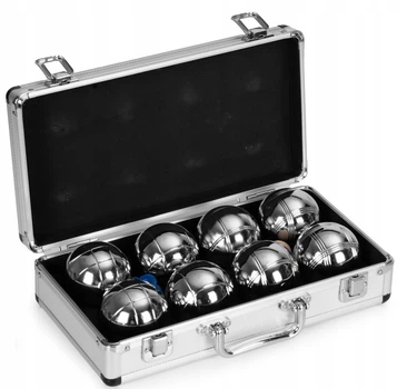 Набір для гри у петанк EcoToys Boules Petanque + валізка і аксесуари 8 куль (BS-009) (5905817008964)