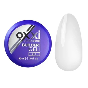 Моделирующий гель Builder Gel Oxxi Professional №01 30 мл