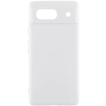 Чохол Silicone Cover Ummi Lakshmi Full Camera (AA) для Google Pixel 7a Білий / White