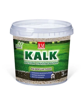 Известняк KALK гранулированный (от мха на газоне) 3 кг