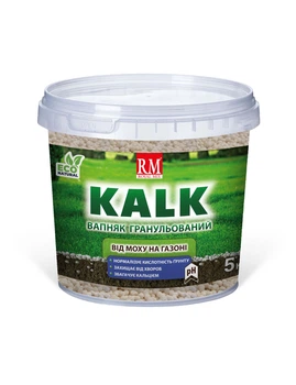 Известняк KALK гранулированный (от мха на газоне) 5 кг
