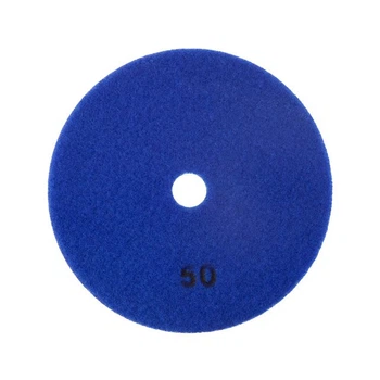 Круг алмазный шлифовальный гибкий на липучке 125 мм P50 INTERTOOL BT-0924