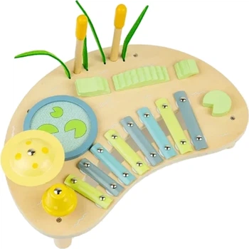 Стіл музичний дерев’яний Bigjigs Jungle 37066 (0691621850664)