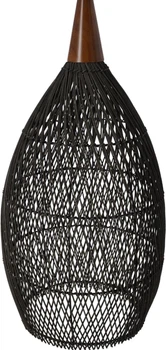 Żyrandol wiszący rattanowy Hedo 35 cm