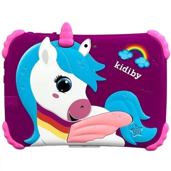 Дитячий планшет Kids Study Unicorn Tab 7" Android15 4000mAh 8/256Gb BT Wi-Fi + чохол-підставка фіолетовий