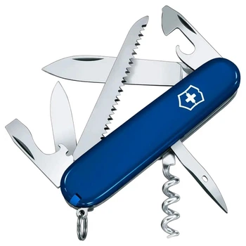 Ніж складаний, мультитул Victorinox Camper Ukraine (91мм, 13 функцій), синьо-жовтий 1.3613.2.8