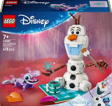 Конструктор LEGO Disney Princess Веселье на пикнике Олафа и Бруни 478 деталей (43287)