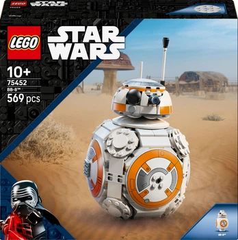 Конструктор LEGO Star Wars Дроид-астромеханик BB-8 569 деталей (75452)