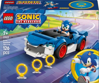 Конструктор LEGO Sonic Соник: спидстер «Молния» 126 деталей (77117)