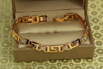 Браслет Xuping Jewelry Лора 20 см 6 мм комбинированный