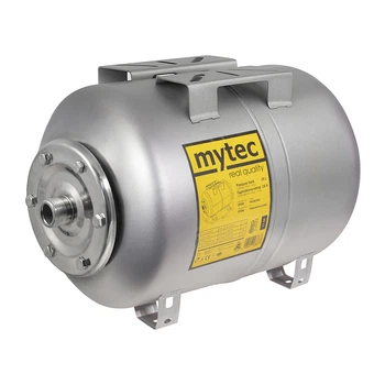 Гідроакумулятор з нержавійки зі захисним покриттям Mytec 24 л (горизонтальний)