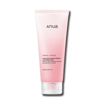 Очищувальна пінка з персиком та ніацинамідом ANUA PEACH NIACIN SPREAD CLEANSING FOAM 150ML