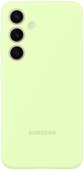 Чехол противоударный силиконовый Silicone Case для Samsung Galaxy S24 Plus (S926) Light Green S926