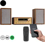 Музыкальный центр Auna Berklee HiFi Коричневый Б/У