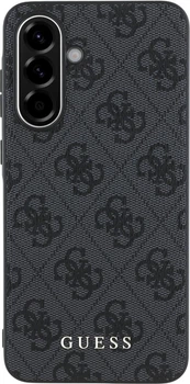 Etui plecki Guess 4G Metal Gold Logo do Samsung Galaxy A36 Black (GUHCSA36G4GFGR)