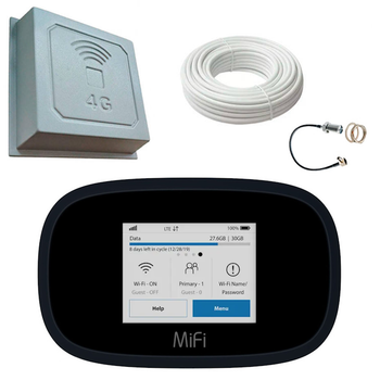 4G Wi-Fi интернет комплект Novatel MiFi 8800L + Антенна 17 dB