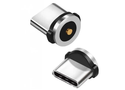 Конектор Magnetic Type-C Тех. 5шт. Колір сталевий