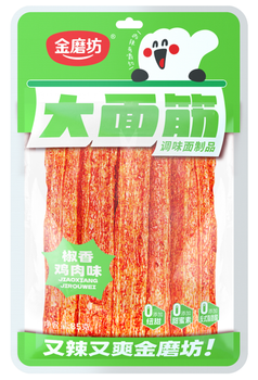 Снек Латяо Big Latiao Spicy Chicken Flavor Golden Mill 120г