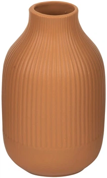 Wazon myHome Clay Brązowy 12.6 x 12.6 x 20 cm (5907078435961)