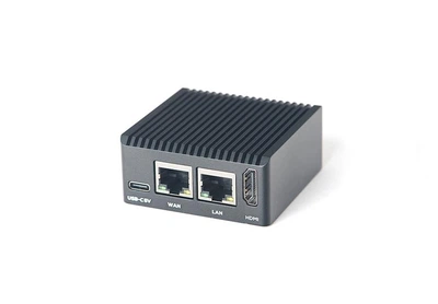 Миникомпьютер NanoPi R3S LTS, 2GB RAM 32GB ROM c корпусом