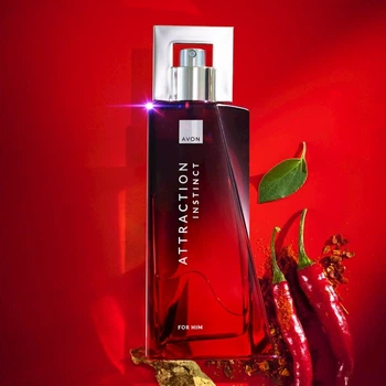 Туалетная вода Avon Attraction Instinct для Него, 75 мл (Эйвон атрекшн инстинкт)