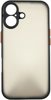 Чехол для смартфона DENGOS Matte для Apple iPhone 17 Black (DG-TPU-MATT-170)