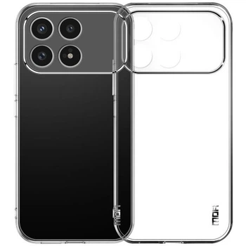 Силиконовый (TPU) чехол MOFI Thin Guard для Xiaomi Poco F8 Pro - Transparent