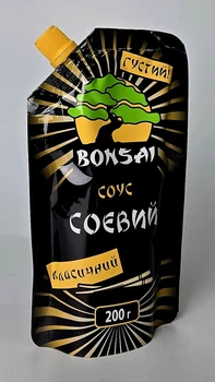 Соус Bonsai соєвий Класичний (густий) дой-пак 200 г