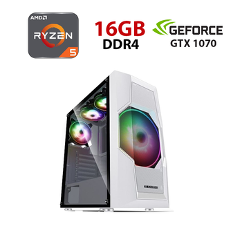 SSD搭載 16GB GTX1070 5 【ゲーミングフルセット販売】Ryzen Компьютеры в купить 1070 GTX GeForce видеокартой с 5 Ryzen AMD Windowsデスクトップ