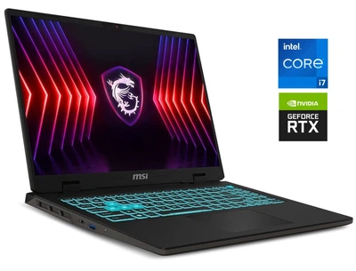 Ігровий ноутбук MSI Sword 16 HX B14VFKG / 16" (2560x1600) IPS / Intel Core i7-14650HX (16 (24) ядер по 1.6 - 5.2 GHz) / 16 GB DDR5 / 1000 GB SSD / nVidia GeForce RTX 4060, 8 GB GDDR6, 128-bit / WebCam / Win 11 Home