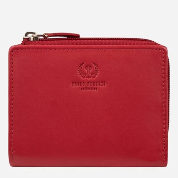 Гаманець жіночий шкіряний для карток Paolo Peruzzi SL-06-RD Червоний (5905567219610)