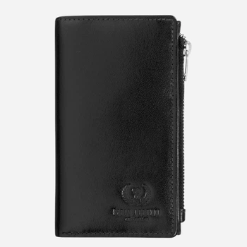 Портмоне женское кожаное для карточек Paolo Peruzzi T-140-BL Черное (5905567213489)
