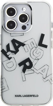 Панель Karl Lagerfeld IML Sketched Graphic для Apple iPhone 16 Pro Max Transparent (KLHCP16XHMLGFCH)
