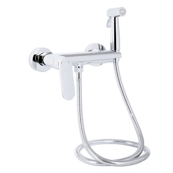 Смеситель для гигиенического душа латунный Qtap Evia QTEVI262CRM47582 Chrome