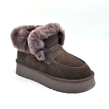 Угги YALASOU YOM52-9 brown Коричневый 39 25см