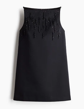 Сукня H&M Ж1122477 (12600420) колір чорний (Ж1122477 - 220378)