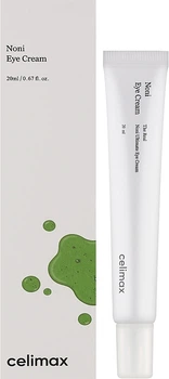 Крем для шкіри навколо очей з екстрактом ноні Celimax The Real Noni Ultimate Eye Cream 20 мл