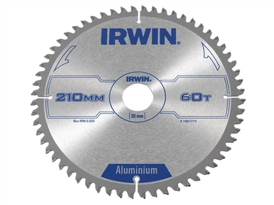 Диск Irwin по алюмінію TCG для циркулярних пилок 210x30 мм. 60T (1907775)